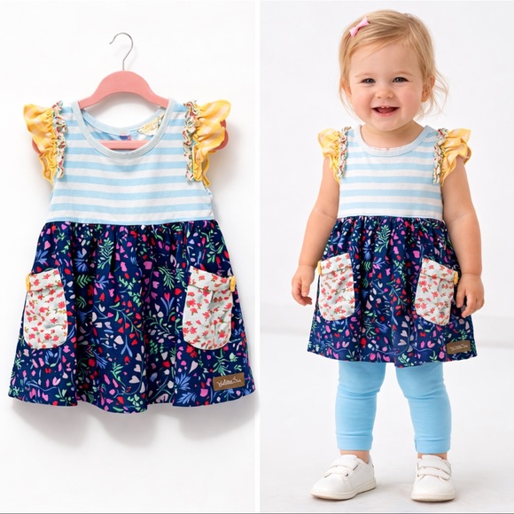Matilda Jane Other - Matilda Jane Toddler brilliant daydream painted reverie tunic size 2